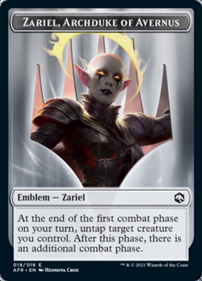 Zariel, Archduke of Avernus Emblem [Dungeons & Dragons: Adventures in the Forgotten Realms Tokens] | Game Haven TX