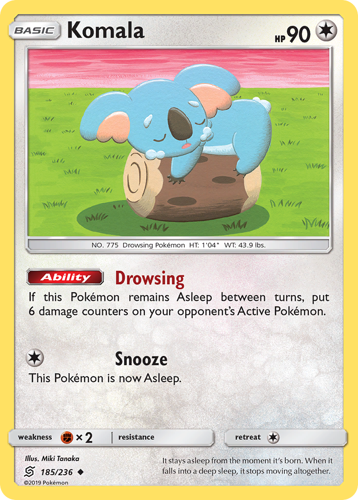 Komala (185/236) [Sun & Moon: Unified Minds] | Game Haven TX