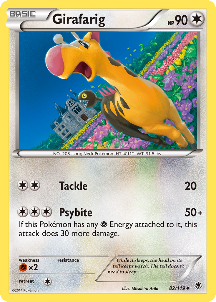 Girafarig (82/119) [XY: Phantom Forces] | Game Haven TX
