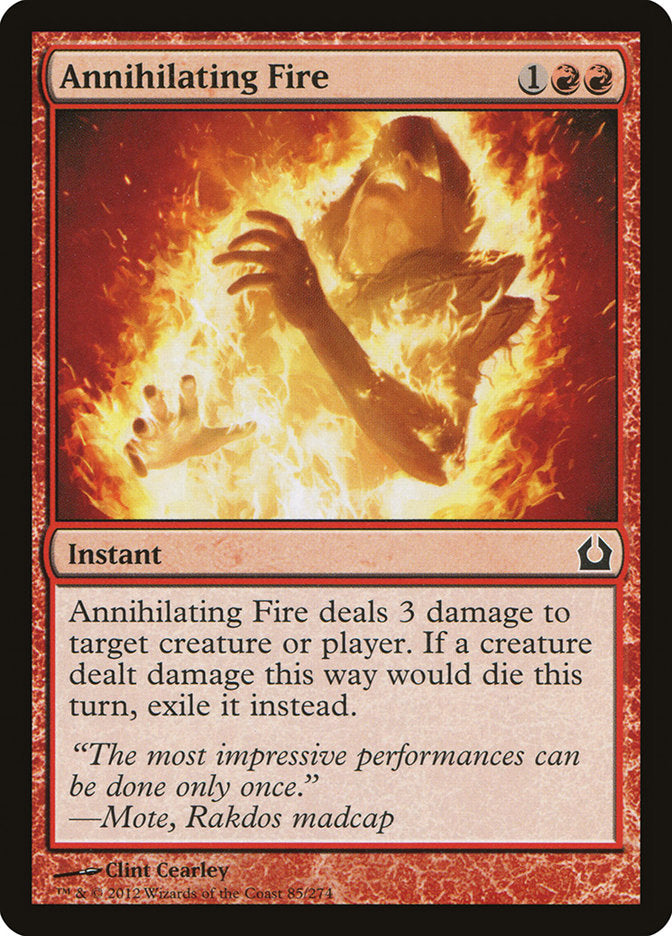 Annihilating Fire [Return to Ravnica] | Game Haven TX