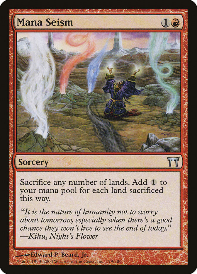 Mana Seism [Champions of Kamigawa] | Game Haven TX