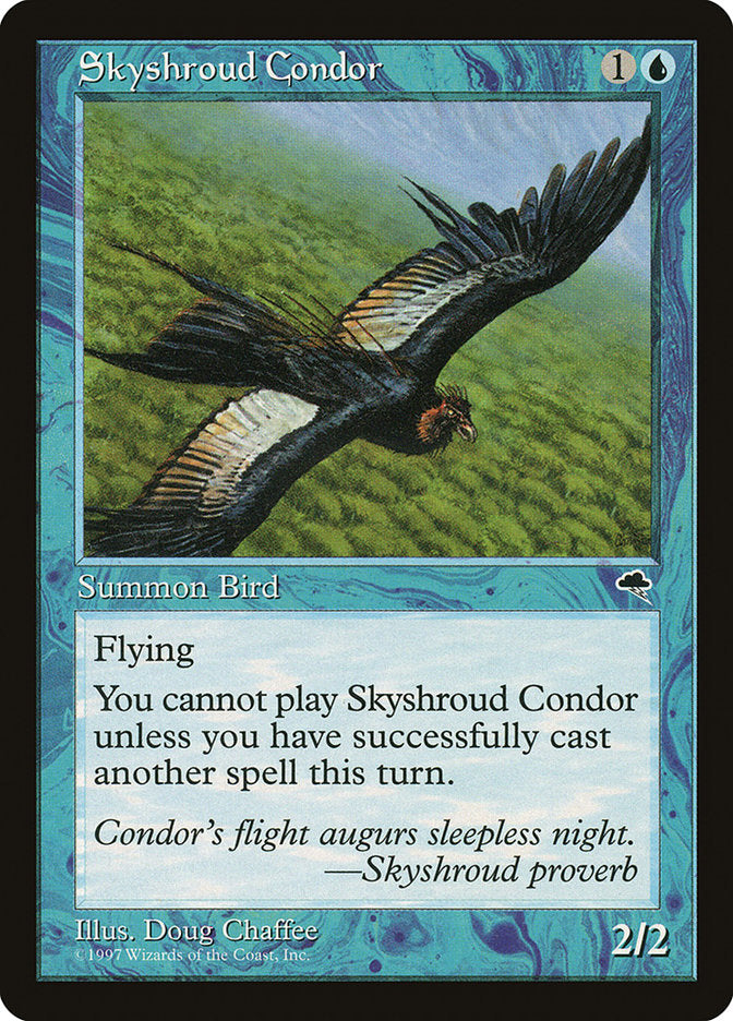 Skyshroud Condor [Tempest] | Game Haven TX