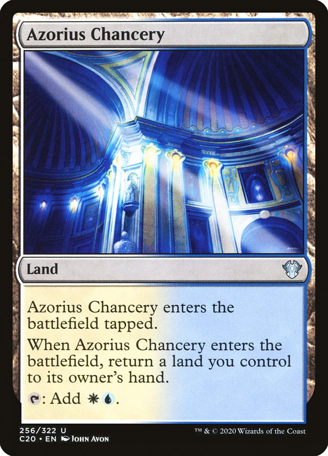 Azorius Chancery [Commander 2020] | Game Haven TX