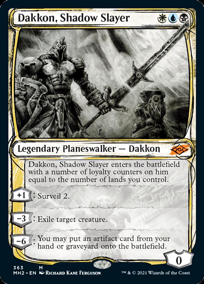 Dakkon, Shadow Slayer (Sketch) [Modern Horizons 2] | Game Haven TX