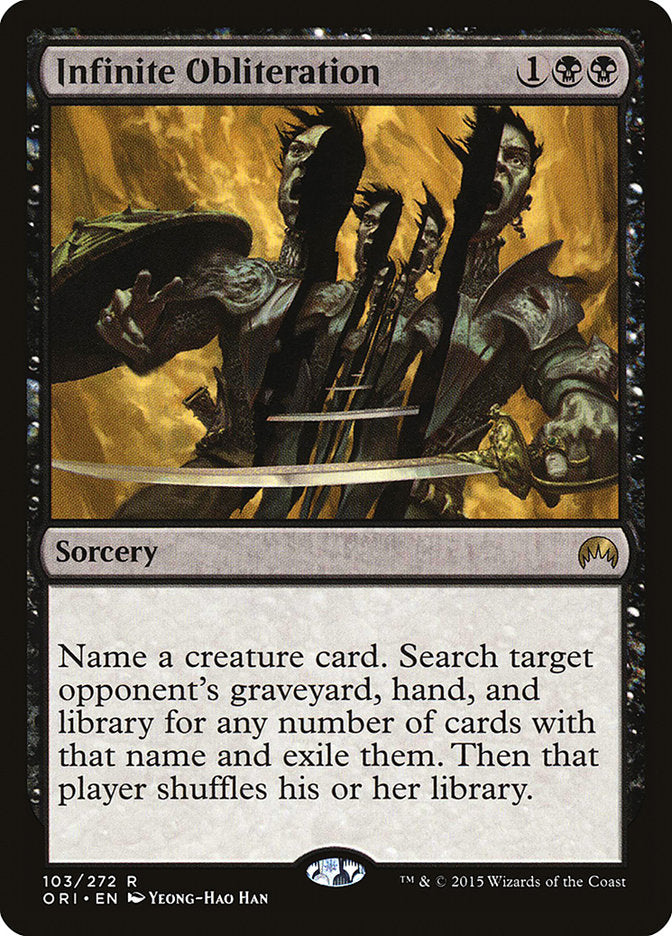 Infinite Obliteration [Magic Origins] | Game Haven TX