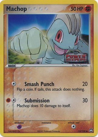 Machop (53/108) (Stamped) [EX: Power Keepers] | Game Haven TX