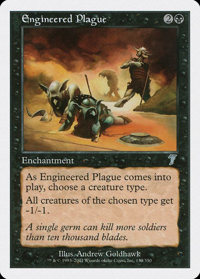 Engineered Plague [Seventh Edition] | Game Haven TX