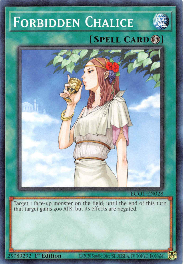 Forbidden Chalice [EGO1-EN028] Common | Game Haven TX