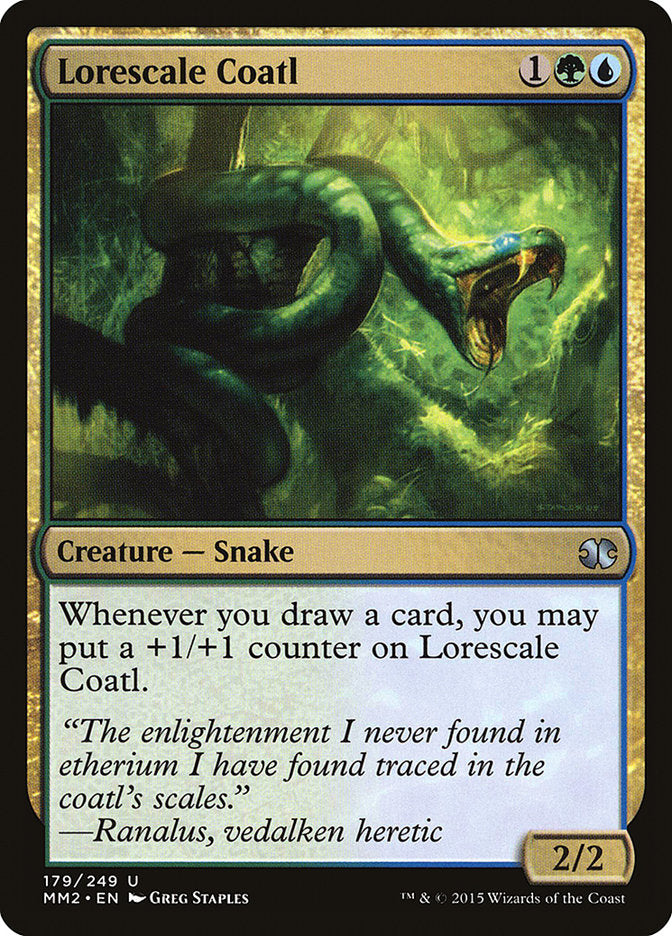 Lorescale Coatl [Modern Masters 2015] | Game Haven TX