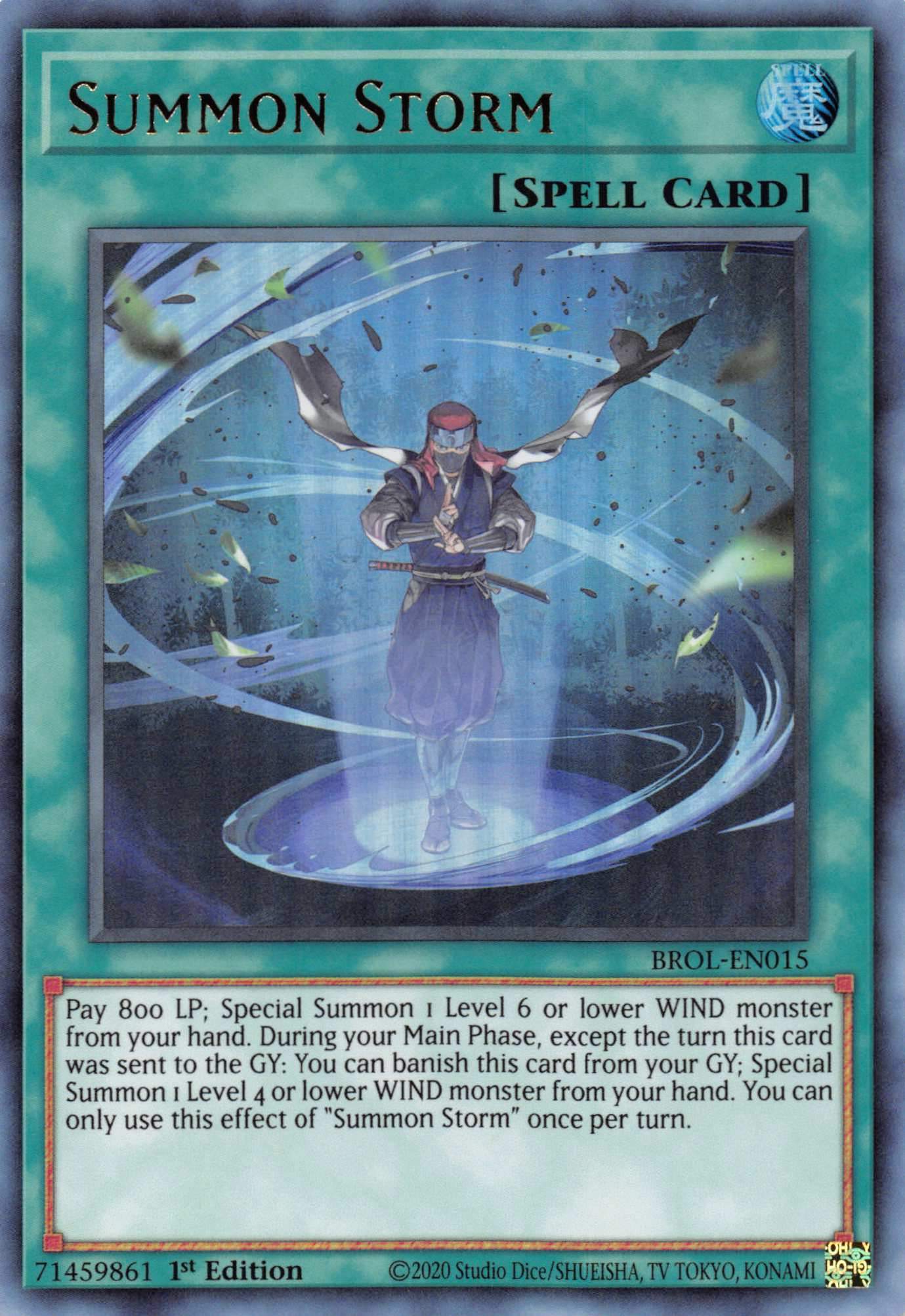 Summon Storm [BROL-EN015] Ultra Rare | Game Haven TX