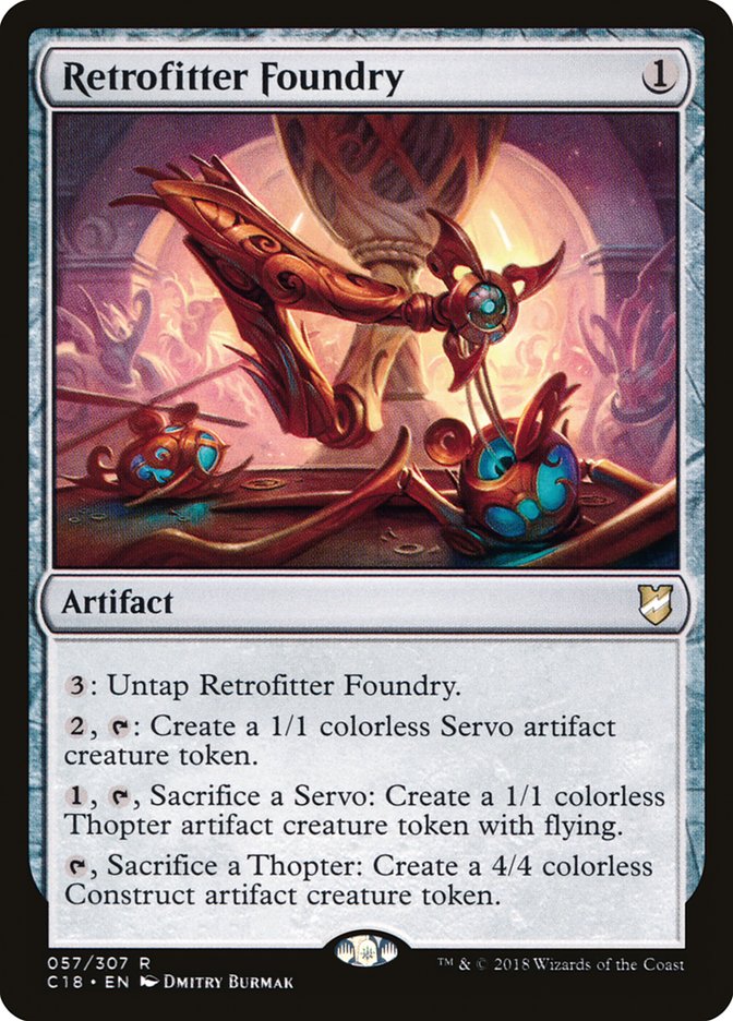 Retrofitter Foundry [Commander 2018] | Game Haven TX