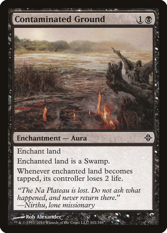 Contaminated Ground [Rise of the Eldrazi] | Game Haven TX
