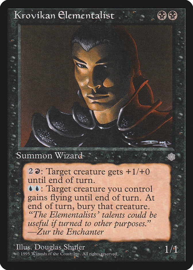 Krovikan Elementalist [Ice Age] | Game Haven TX