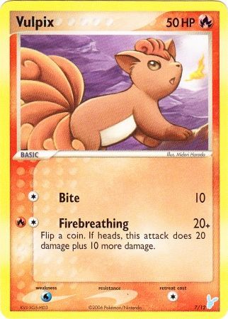 Vulpix (7/12) [EX: Trainer Kit 2 - Minun] | Game Haven TX