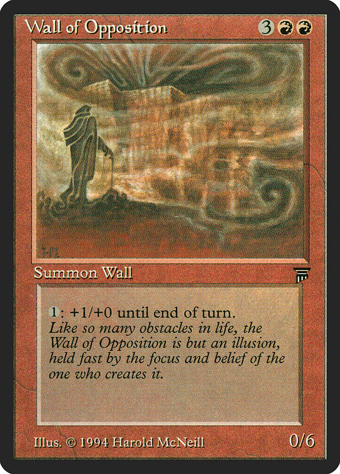 Wall of Opposition [Legends] | Game Haven TX