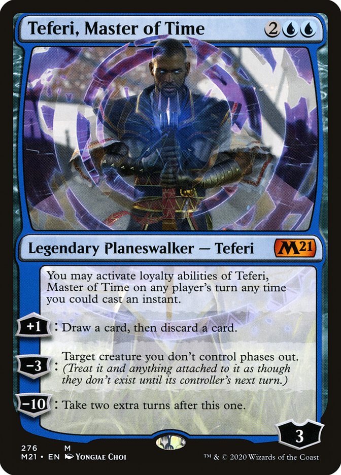 Teferi, Master of Time (Alternate Art) (276) [Core Set 2021] | Game Haven TX