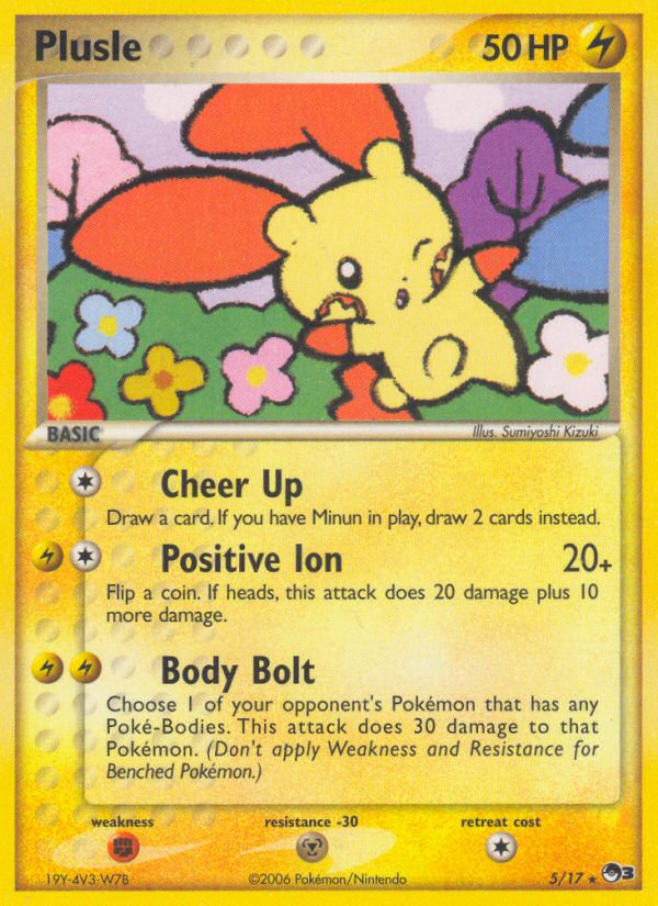 Plusle (5/17) [POP Series 3] | Game Haven TX