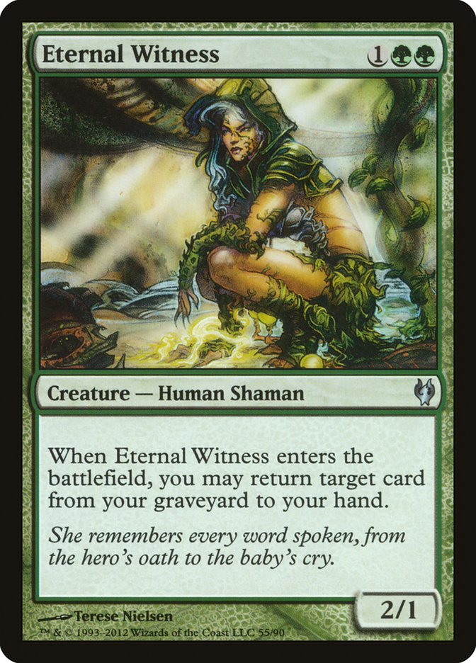 Eternal Witness [Duel Decks: Izzet vs. Golgari] | Game Haven TX