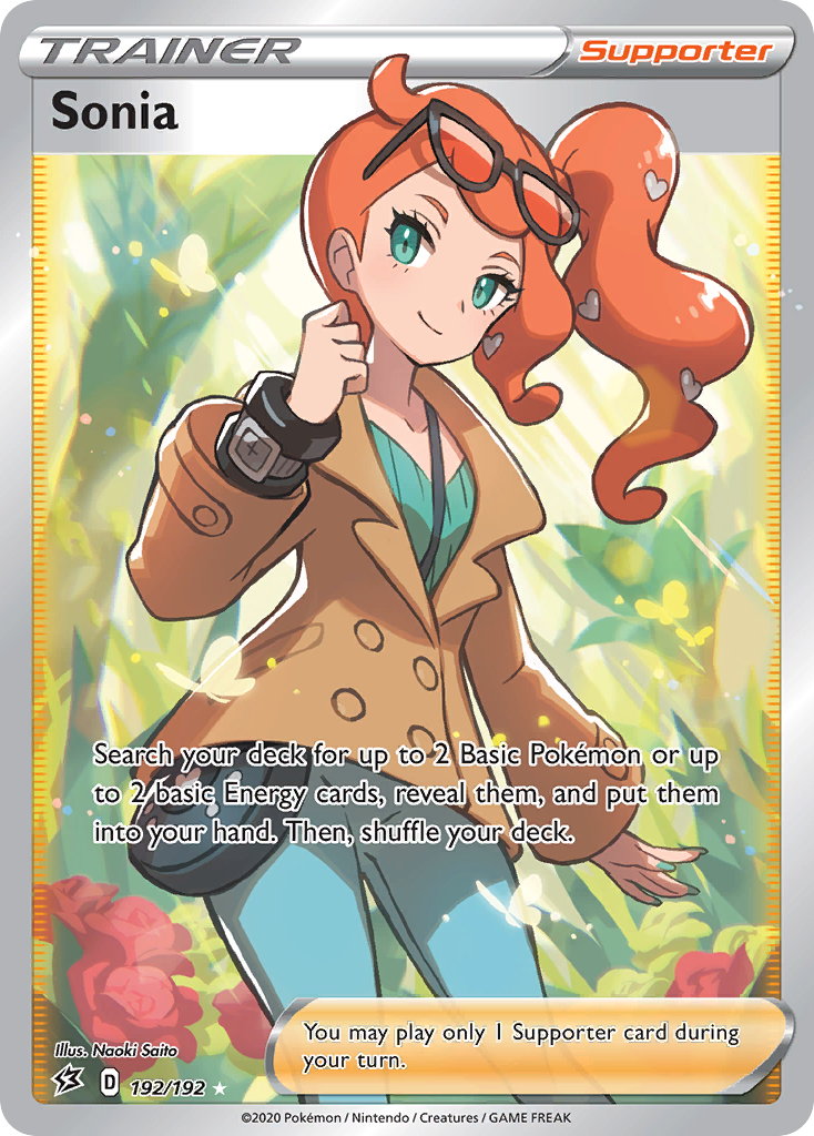 Sonia (192/192) [Sword & Shield: Rebel Clash] | Game Haven TX