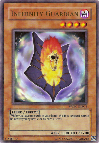Infernity Guardian [WC09-EN003] Ultra Rare | Game Haven TX