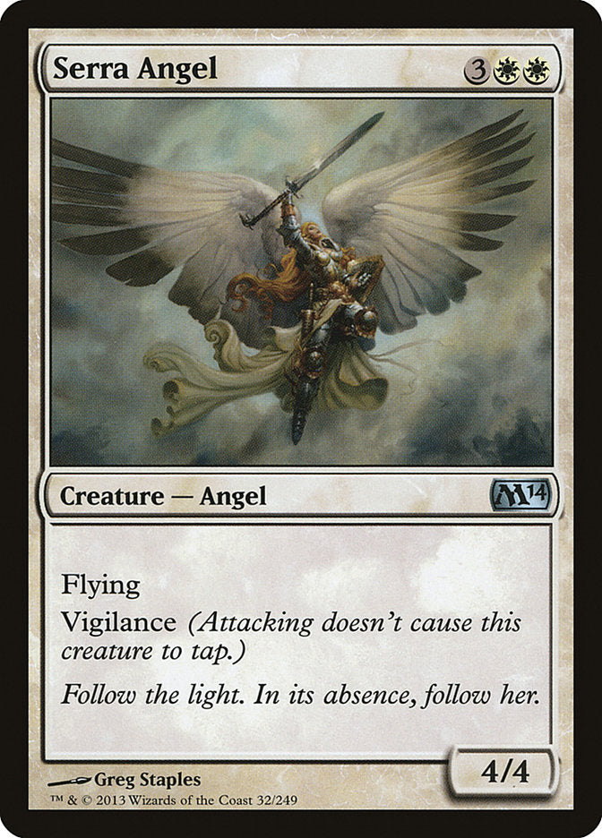 Serra Angel [Magic 2014] | Game Haven TX