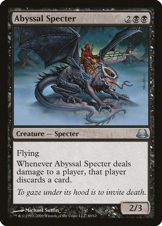 Abyssal Specter [Duel Decks: Divine vs. Demonic] | Game Haven TX