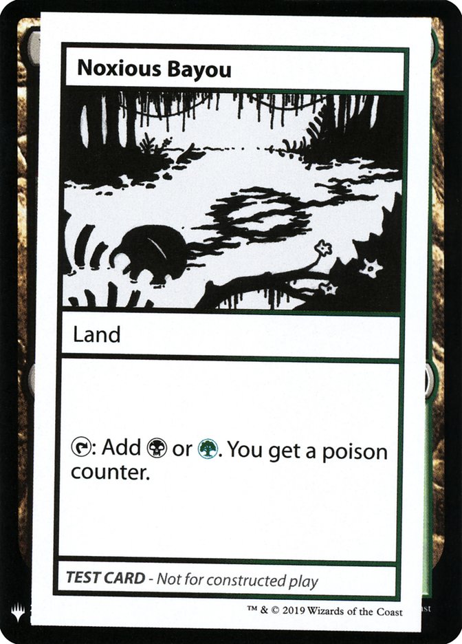 Noxious Bayou [Mystery Booster Playtest Cards] | Game Haven TX