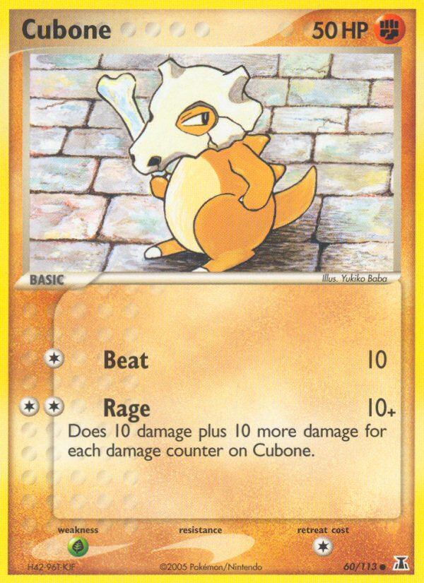 Cubone (60/113) [EX: Delta Species] | Game Haven TX