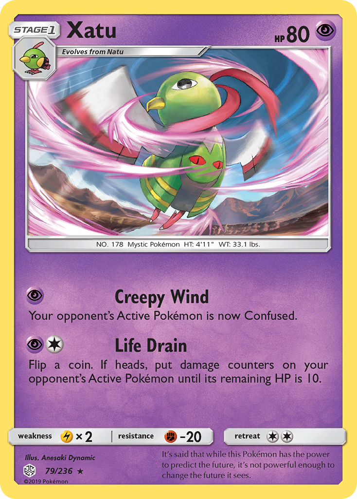 Xatu (79/236) [Sun & Moon: Cosmic Eclipse] | Game Haven TX