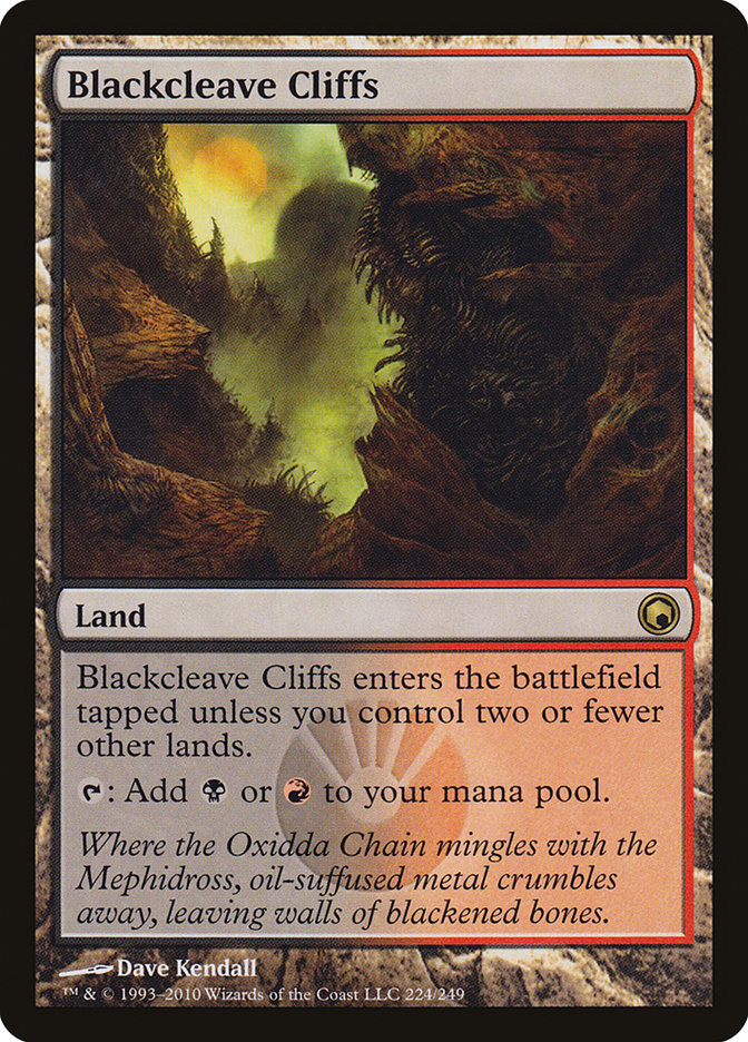 Blackcleave Cliffs [Scars of Mirrodin] | Game Haven TX