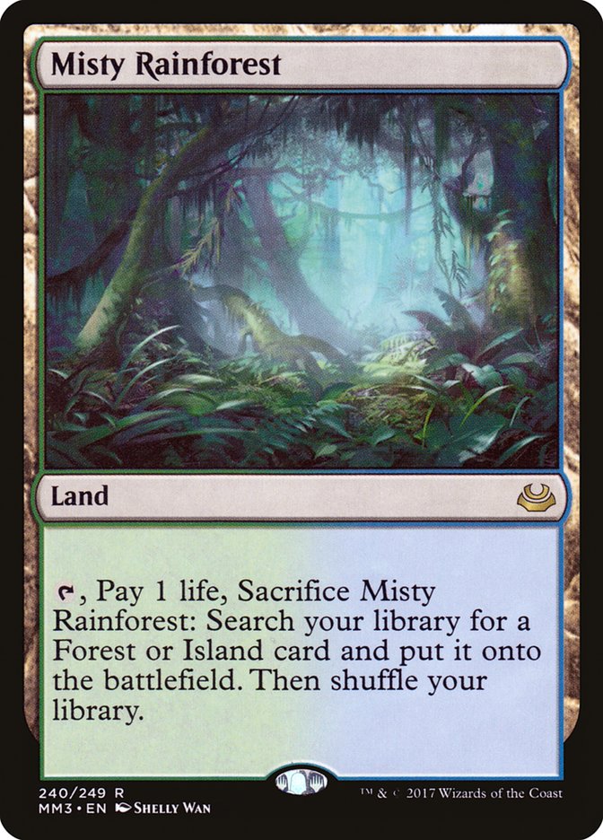 Misty Rainforest [Modern Masters 2017] | Game Haven TX