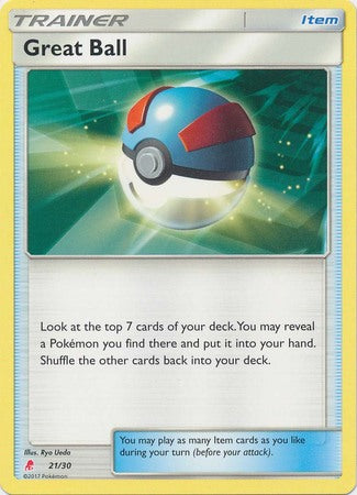 Great Ball (21/30) [Sun & Moon: Trainer Kit - Lycanroc] | Game Haven TX