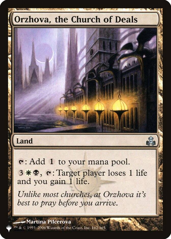 Orzhova, the Church of Deals [The List] | Game Haven TX