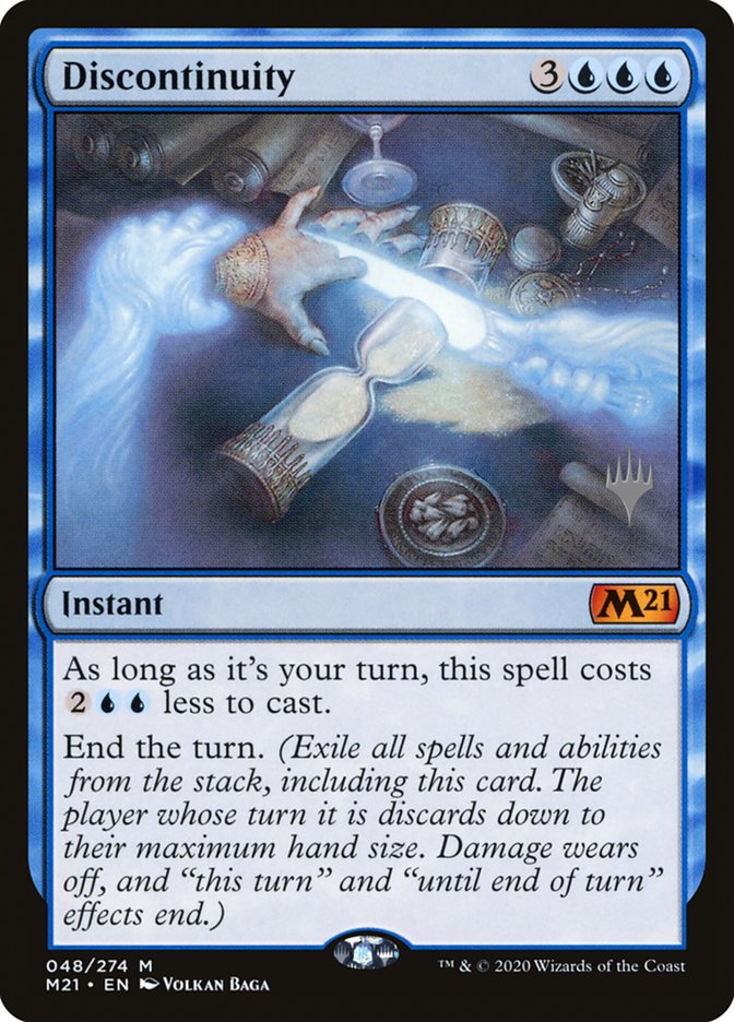 Discontinuity (Promo Pack) [Core Set 2021 Promos] | Game Haven TX