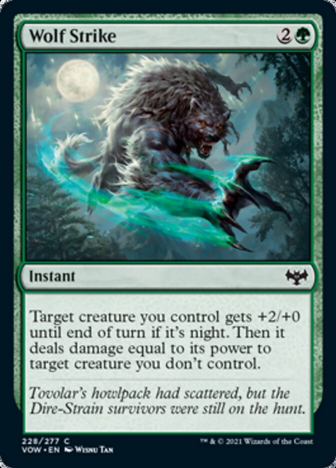 Wolf Strike [Innistrad: Crimson Vow] | Game Haven TX