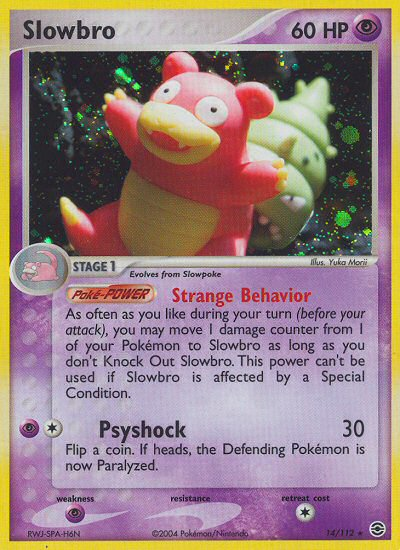Slowbro (14/112) [EX: FireRed & LeafGreen] | Game Haven TX