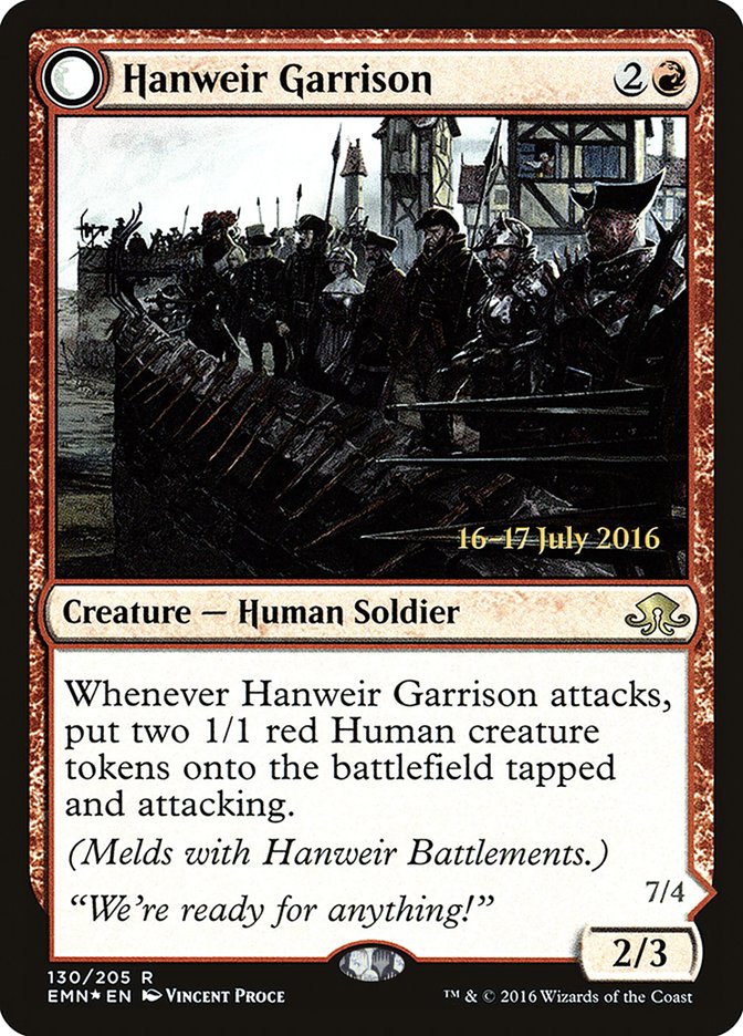 Hanweir Garrison [Eldritch Moon Promos] | Game Haven TX