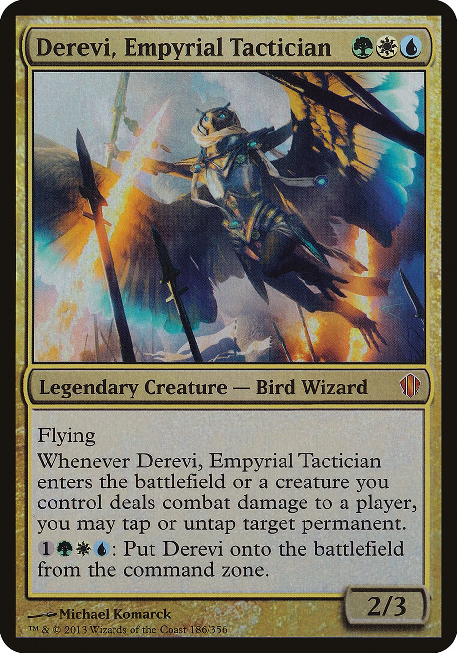 Derevi, Empyrial Tactician (Commander 2013) [Commander 2013 Oversized] | Game Haven TX