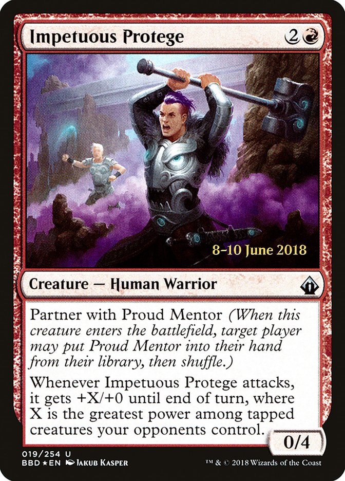 Impetuous Protege [Battlebond Promos] | Game Haven TX