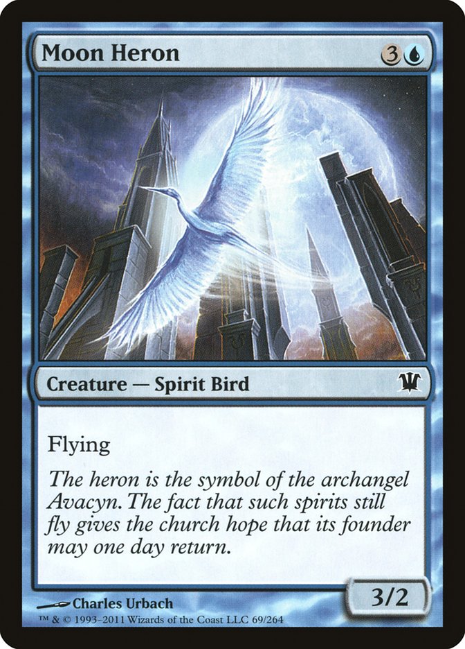 Moon Heron [Innistrad] | Game Haven TX
