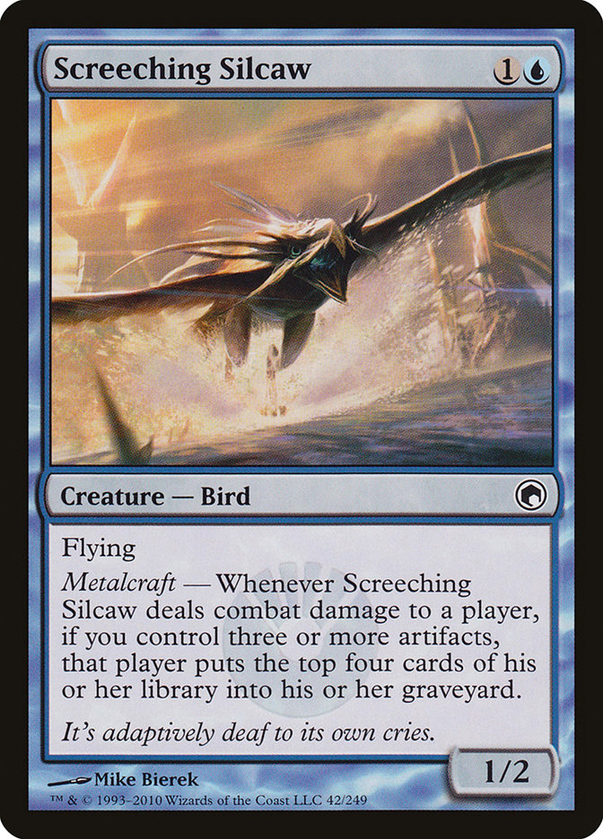 Screeching Silcaw [Scars of Mirrodin] | Game Haven TX