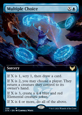 Multiple Choice (Extended) [Strixhaven: School of Mages] | Game Haven TX
