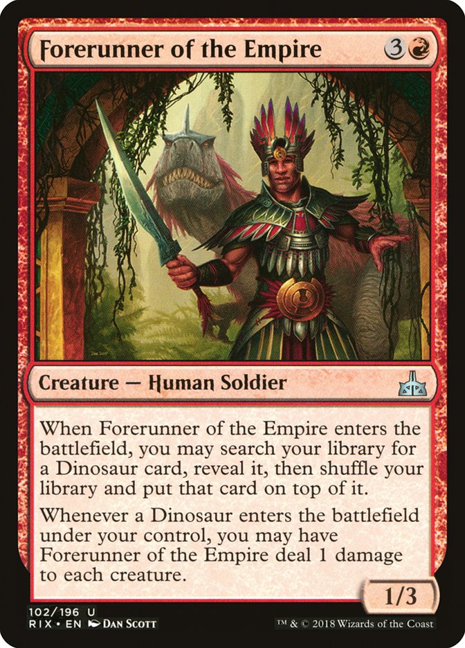Forerunner of the Empire [Rivals of Ixalan] | Game Haven TX