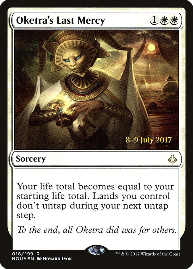 Oketra's Last Mercy [Hour of Devastation Promos] | Game Haven TX