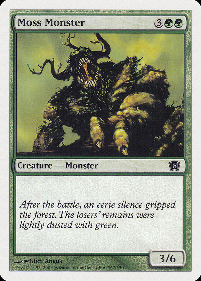 Moss Monster [Eighth Edition] | Game Haven TX