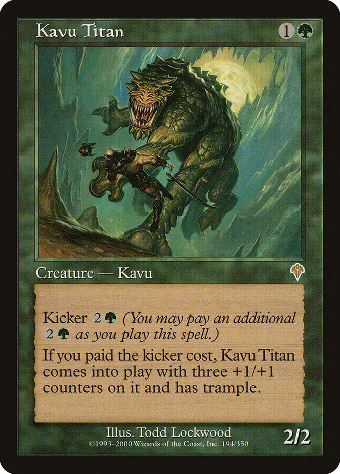 Kavu Titan [Invasion] | Game Haven TX