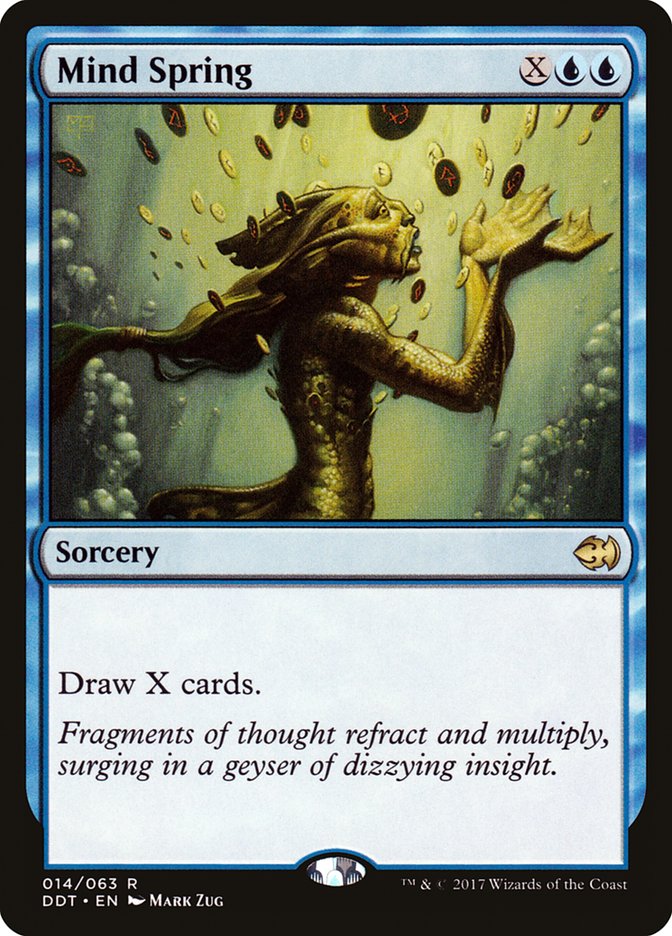Mind Spring [Duel Decks: Merfolk vs. Goblins] | Game Haven TX