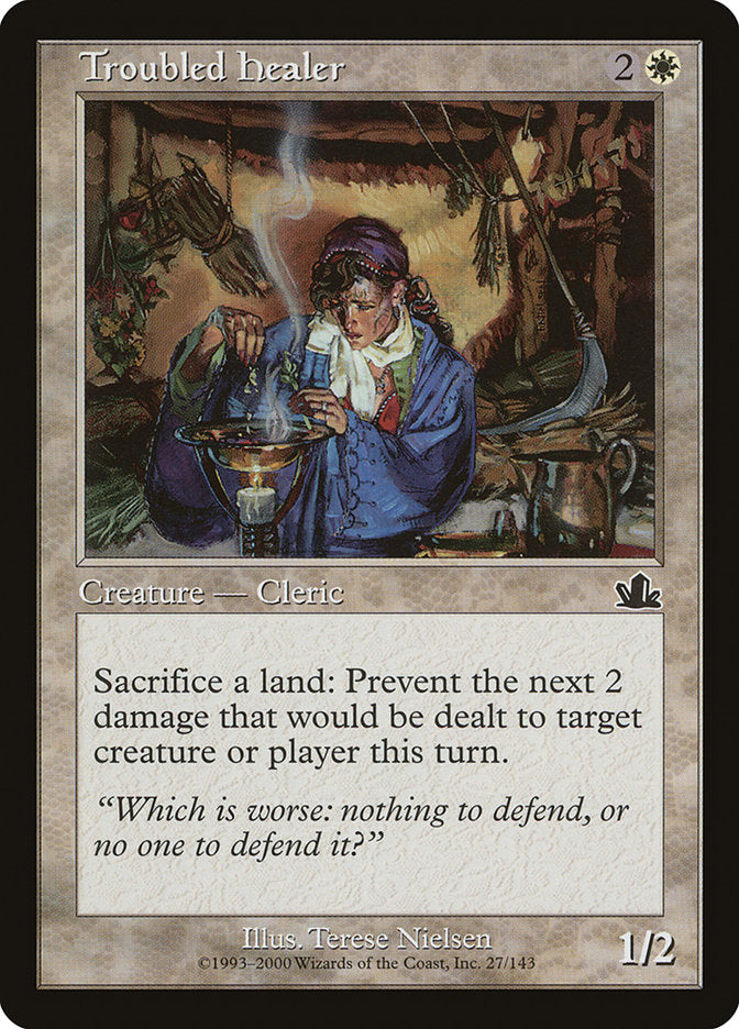 Troubled Healer [Prophecy] | Game Haven TX