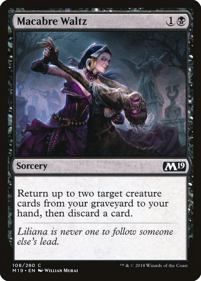 Macabre Waltz [Core Set 2019] | Game Haven TX