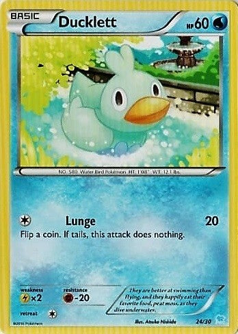 Ducklett (24/30) [XY: Trainer Kit 3 - Suicune] | Game Haven TX
